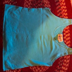 Tank Top, Medium, Turquoise